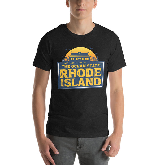The Ocean State T-Shirt — Rhode Island custom tee | PVD Tees