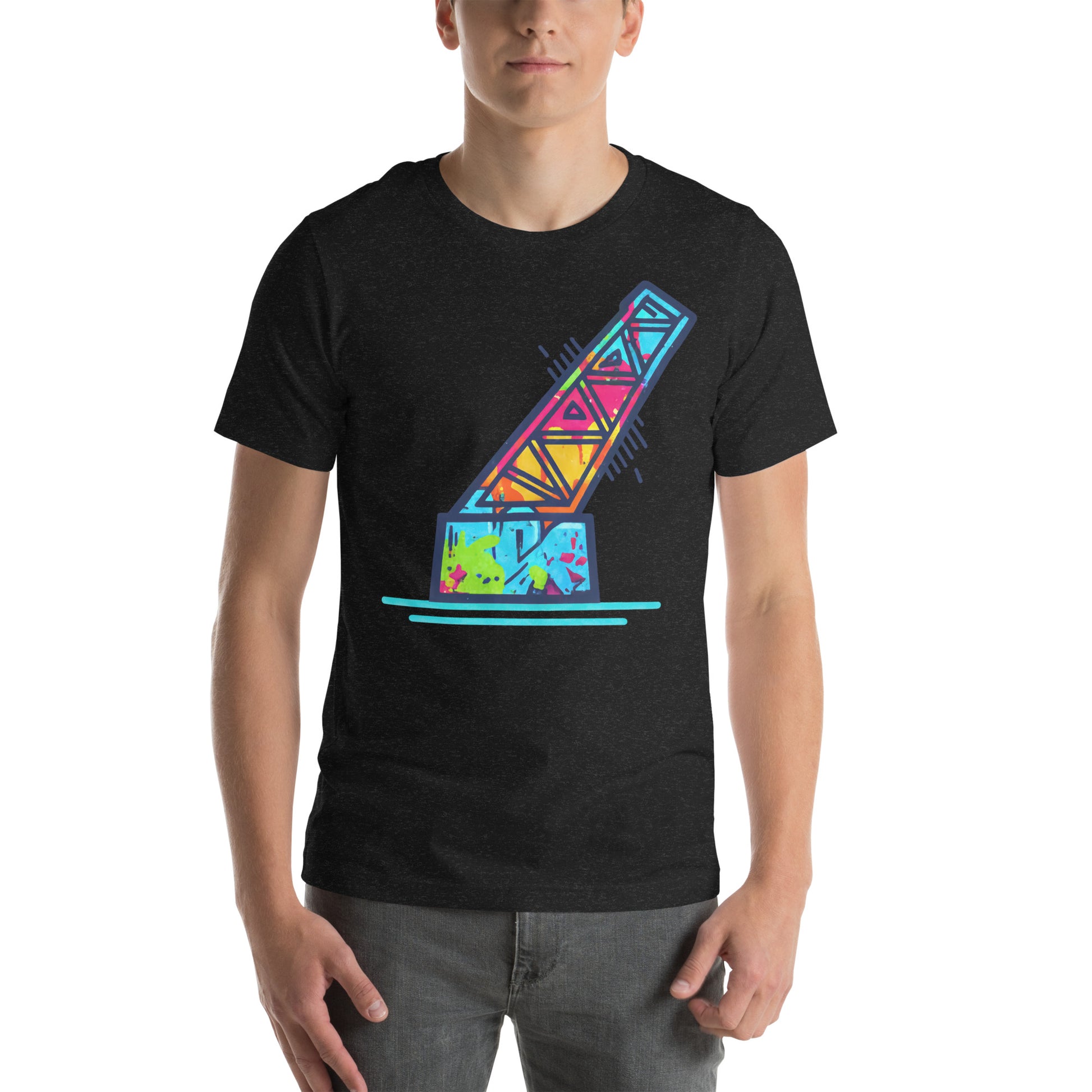 Rainbow PVD Art T-Shirt — Providence Rhode Island custom tee | PVD Tees