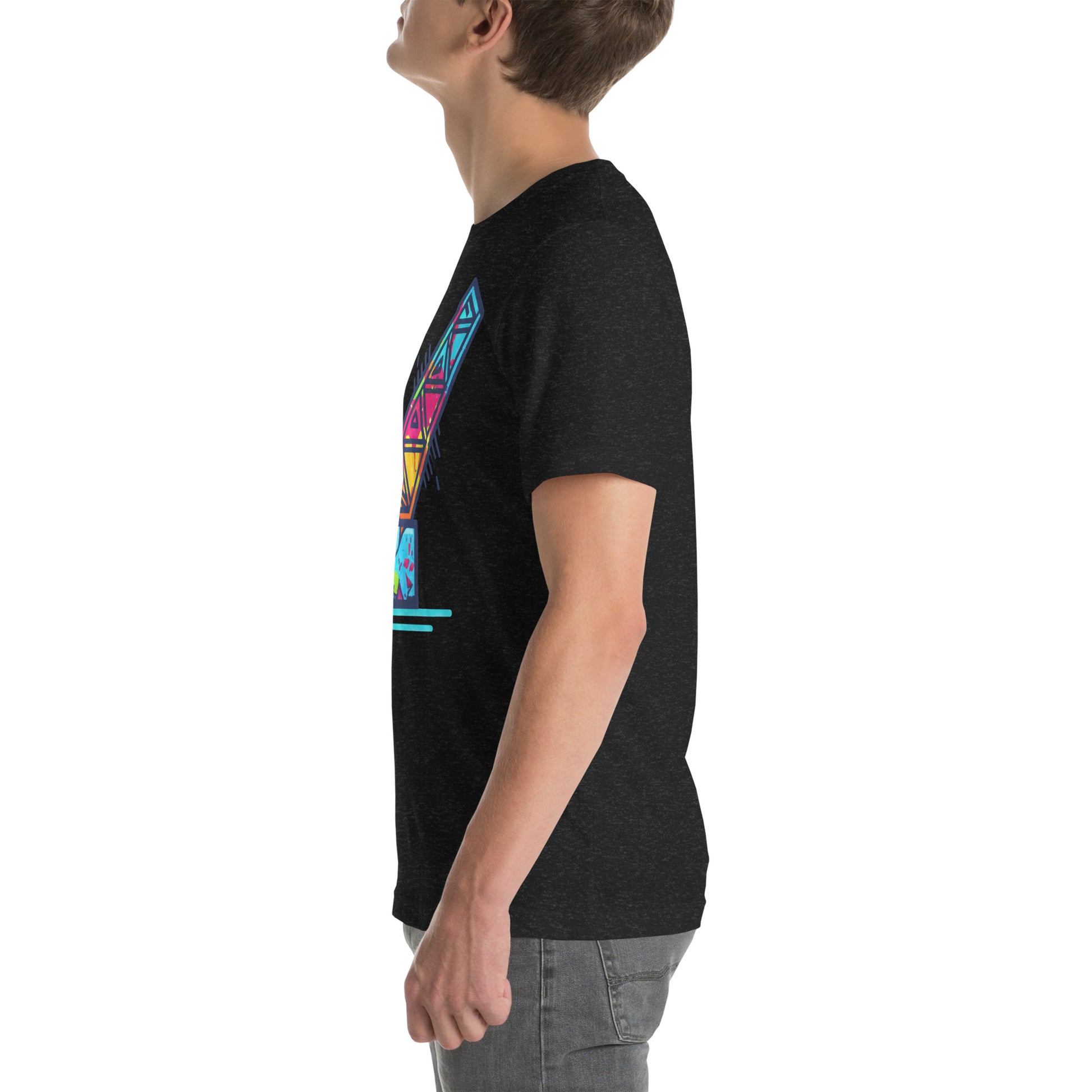 Rainbow PVD Art T-Shirt — custom Rhode Island design | PVD Tees